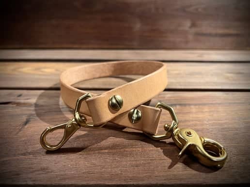 Handmade Leather Wallet, Purse or Keychain Lanyard